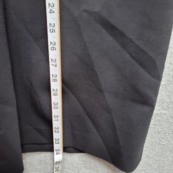 THEORY WIDE LEG CROP WOOL BLEND PANTS, SIZE 4 - Picture 10 of 10